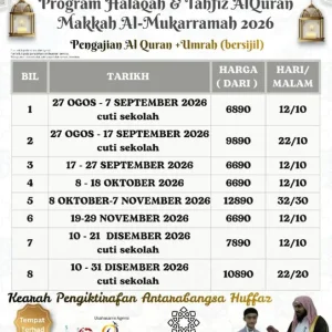 Program Halaqah & Tahfiz Al-Quran Al-Karim